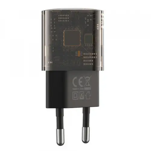 Incarcator retea XO Design CE05, 30W, 1 x USB-A - 1 x USB-C (Maro)
