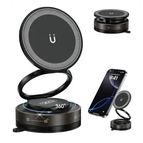 Suport auto magnetic XO Design C177, Universal (Negru)