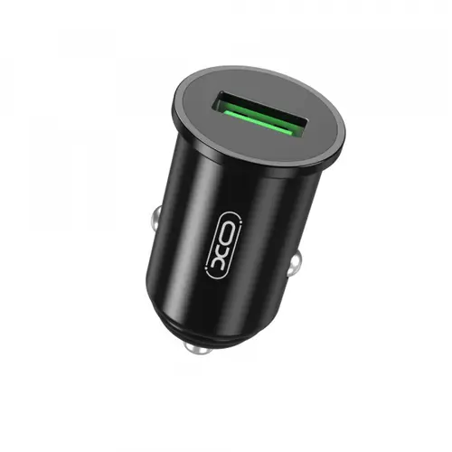 Incarcator auto XO Design CC35, 18W, 1 x USB-A (Negru)