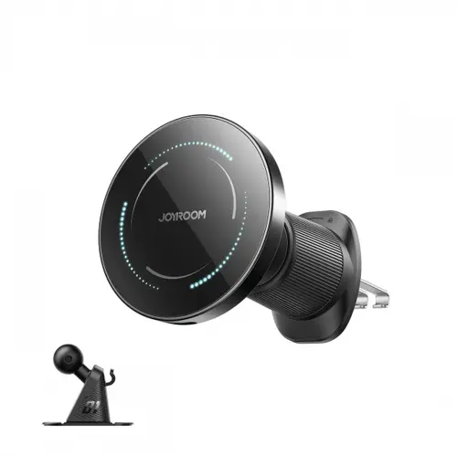 Incarcator auto Joyroom JR-ZS502, Wireless, 15W (Negru)