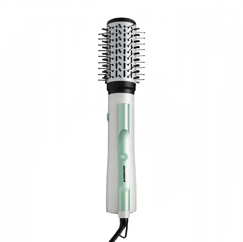 Perie cu aer cald HEINNER HAB-Y12DC-WH1, 1200 W, Functie ionizare, 2 trepte putere (Alb/Verde)