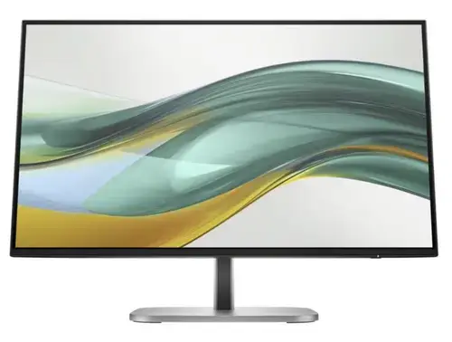 Monitor IPS LED HP 23.8inch S5 PRO 524PF, Full HD (1920 x 1080), HDMI, DisplayPort, Pivot (Negru/Argintiu)
