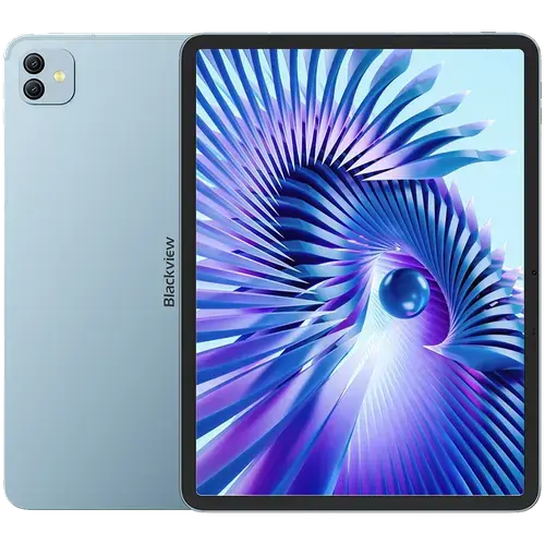 Tableta Blackview LINK 8 WiFI SET, Procesor MediaTek Helio G100 Octa-Core, Ecran 2K+ IPS 12.7inch, 6GB RAM, 256GB Flash, Wi-Fi, Bluetooth, Camera 16MP+2MP, Android + Mouse + Tastatura + Incarcator + Sticla Protectie (Albastru)