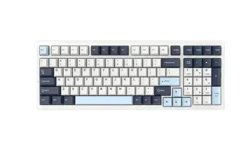 Tastatura Gaming VGN S99 Faraway Box Ice Cream, Wireless, Wired, Wired (Alb/Albastru)