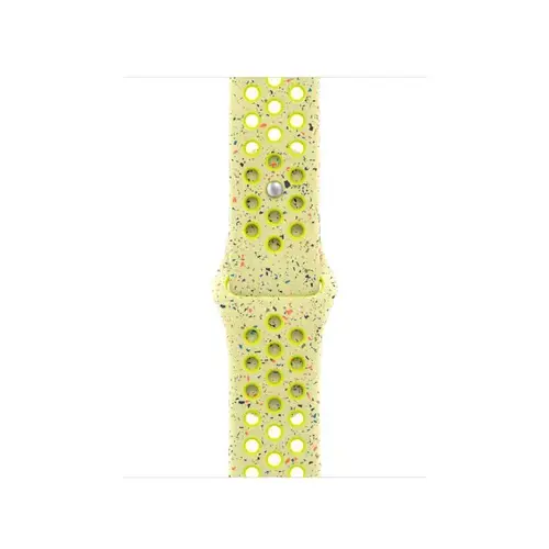 Curea Smartwatch Apple MGAA4ZM/A pentru Watch 42mm, Nike Sport Band, M/L (Galben)