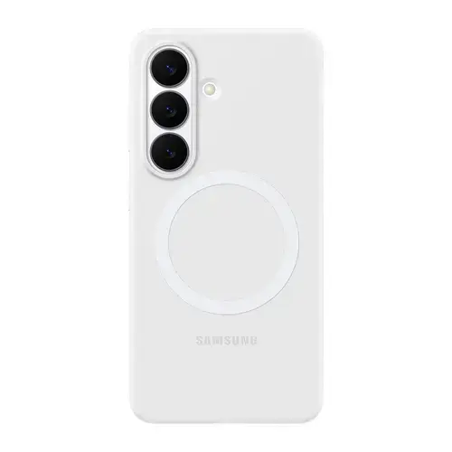 Husa Protectie Spate Samsung EF-ES942CWEGWW pentru Galaxy S26, Silicone Magnet Case (Alb)