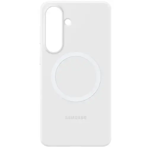 Husa Protectie Spate Samsung EF-ES947CWEGWW pentru Galaxy 26+, Silicone Magnet Case (Alb)