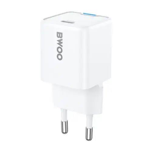 Incarcator retea BWOO CDA211, 30W, 1 x USB-C (Alb)