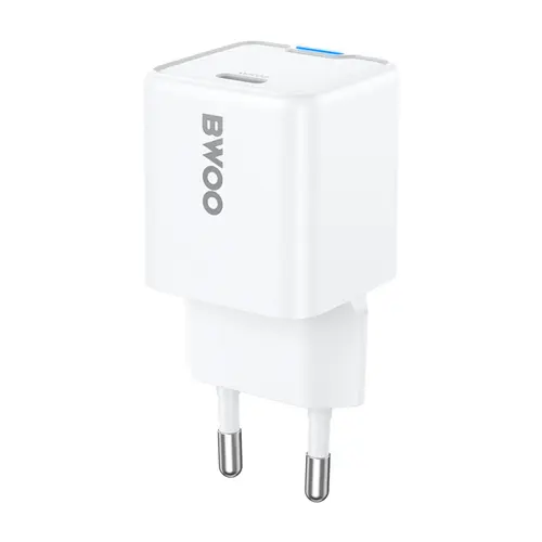 Incarcator retea BWOO CDA211, 30W, 1 x USB-C (Alb)
