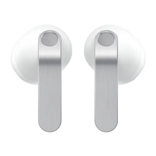 Casti True Wireless In-Ear Samsung Galaxy Buds4, Bluetooth 6.1, ANC, Galaxy AI, 6 Microfoane, Auracast, Swipe Control (Alb)