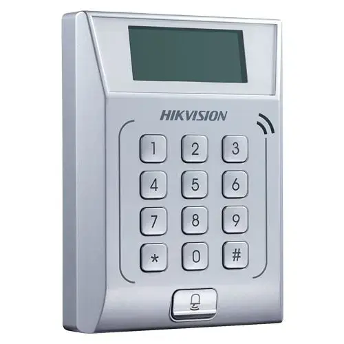 Controler stand-alone TCP/IP cu tastatura si cititor card - HIKVISION DS-K1T802M