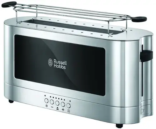 Prajitor de Paine Elegance 23380-56, 1420 W, 2 felii, 6 setari (Inox/Negru)