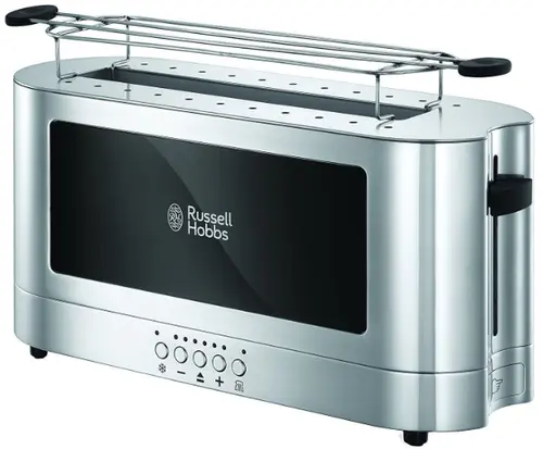 Prajitor de Paine Elegance 23380-56, 1420 W, 2 felii, 6 setari (Inox/Negru)
