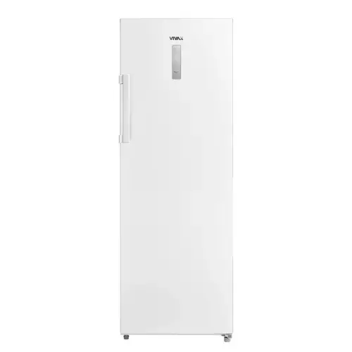 Congelator vertical VIVAX VF-238EDNF W, 238L, Full No Frost, Clasa E, Termostat Digital reglabil, Usa reversibila, Super cool, Super freeze, 7 cutii depozitare, H 172 cm (Alb)