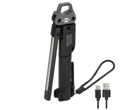 Lanterna Brennenstuhl HL 400 AC, USB, 400 lm (Negru)