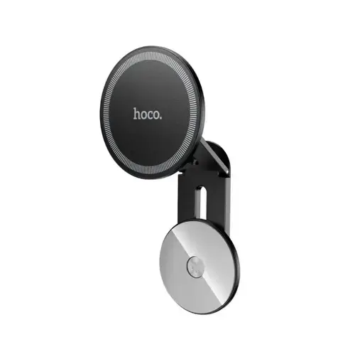 Suport Auto Magnetic HOCO H93, Telefoane intre 4.5inch-7inch (Negru)