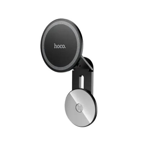 Suport Auto Magnetic HOCO H93, Telefoane intre 4.5inch-7inch (Negru)