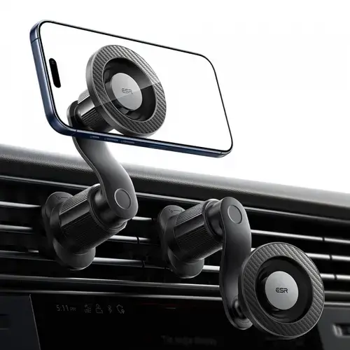 Suport Auto Magnetic ESR OmniLock Vent, Universal (Negru)