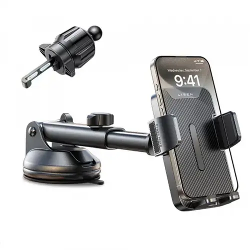 Suport Auto Lisen 2E781, Universal, YL0424040008 (Negru)