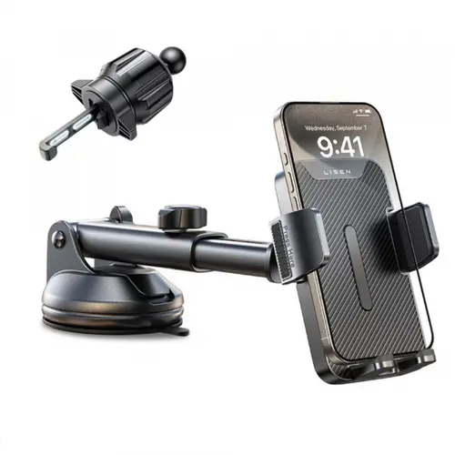 Suport Auto Lisen 2E781, Universal, YL0424040008 (Negru)