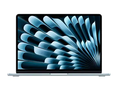 Laptop Apple MacBook Air 13, Procesor Apple M4 chip (10-core CPU, 10-core GPU), 13.6inch WQXGA, 32GB, 1TB, layout INT, Mac OS (Albastru deschis) + adaptor retea 70W