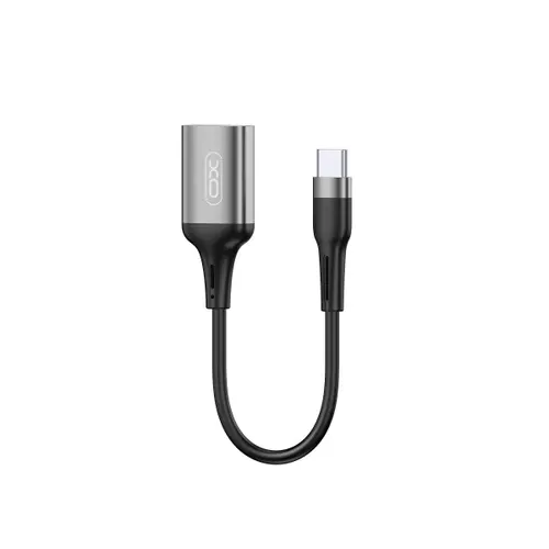 Adaptor XO Design NB201, USB-C - USB-A (Negru)