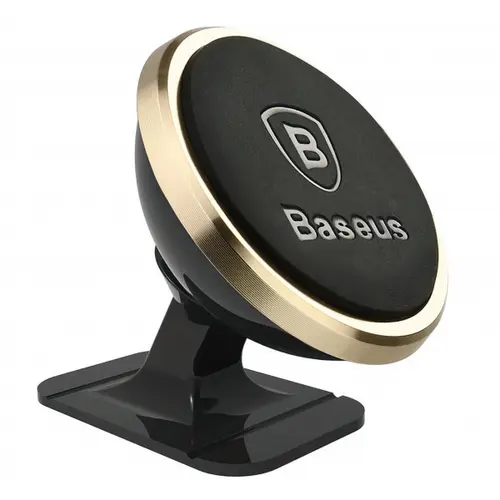 Suport Auto Magnetic Baseus 360, Universal, SUCX140015 (Auriu)