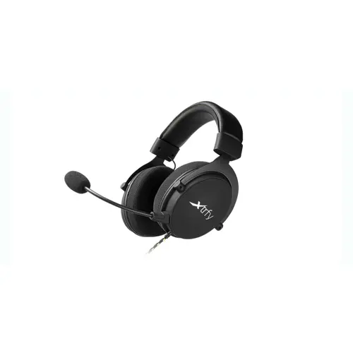 Casti Gaming Cherry Xtrfy H2 Pro, Jack 3.5mm, Difuzor 53 mm, Microfon, Cablu 2m (Negru)