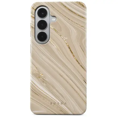 Husa telefon Burga Dual Layer Magnetic Full Glam  pentru Samsung Galaxy S26 Plus (Bej)