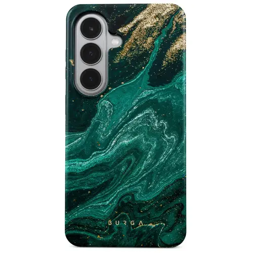 Husa telefon Burga Dual Layer Magnetic Emerald Pool pentru Samsung Galaxy S26 Plus (Verde)