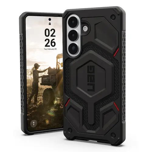 Husa telefon UAG Monarch Pro Magnetic pentru Samsung Galaxy S26 Plus (Negru)