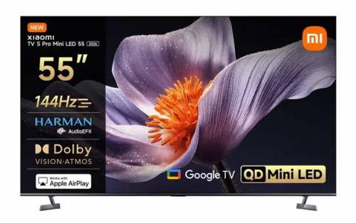 Televizor Mini LED Xiaomi S Pro 2026, 139 cm (55inch), Ultra HD 4K, Smart TV, WiFi, CI+