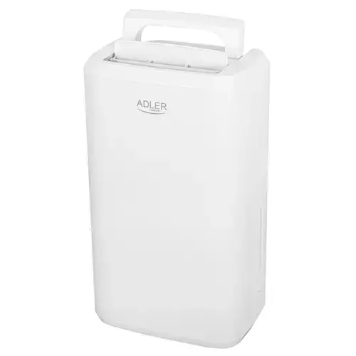 Dezumidificator Adler 7861, 280 W, 150mc/h, 2 l, 10 l/24 ore, Display LCD (Alb)