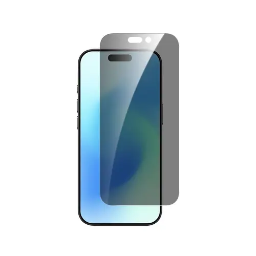 Protectie Ecran Dviced Privacy Sticla Securizata iPhone 17 cu Aplicator Anti-Praf (Transparent/Negru)