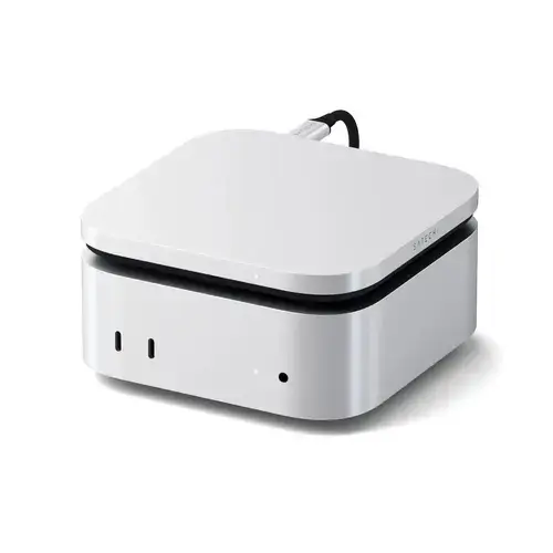 Carcasa SSD Satechi USB4 NVMe pentru Mac mini, 40 Gbps, 8 TB, 2280/2260/2242/2230 mm (Gri)
