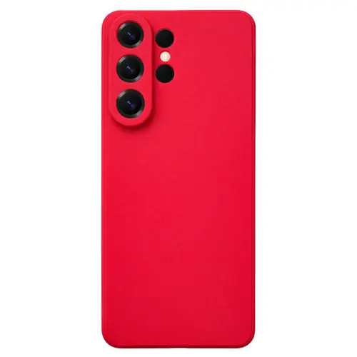 Husa Protectie Spate Lemontti LEMHSSSGS26UR Silicon Soft Slim pentru Samsung Galaxy S26 Ultra (Rosu)
