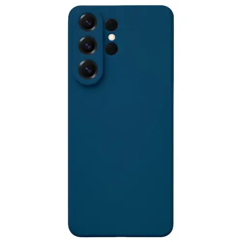 Husa Protectie Spate Lemontti LEMHSSSGS26UB Silicon Soft Slim pentru Samsung Galaxy S26 Ultra (Bleumarin)