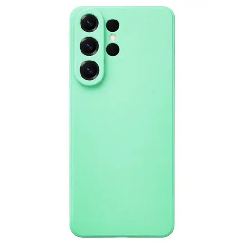 Husa Protectie Spate Lemontti LEMHSSSGS26UA Silicon Soft Slim pentru Samsung Galaxy S26 Ultra  (Verde Menta)