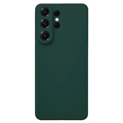 Husa Protectie Spate Lemontti LEMHSSSGS26UV Silicon Soft Slim pentrru Samsung Galaxy S26 Ultra (Verde)