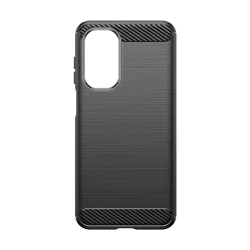 Husa Protectie Spate Lemontti LEMHCFSGA37N Carbon Case Flexible pentru Samsung Galaxy A37 (Negru)