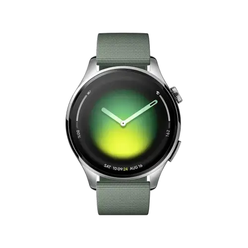 Smartwatch Xiaomi Watch 5, Ecran AMOLED 1.54inch, Wi-Fi, Bluetooth, 32GB Flash, GPS, WearOS, 5 ATM (Verde)