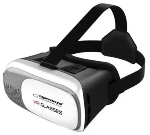 Ochelari VR Esperanza, pentru Telefoane de la 3inch pana la 6inch (Negru/Alb)
