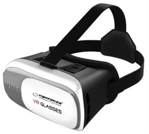 Ochelari VR Esperanza, pentru Telefoane de la 3inch pana la 6inch (Negru/Alb)