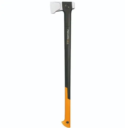 Topor pentru despicat lemne Fiskars 1069109, lama otel (Portocaliu/Negru)