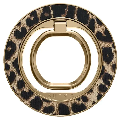 Inel magnetic Burga pentru telefon Nothing Changes Gold (Auriu/Negru)