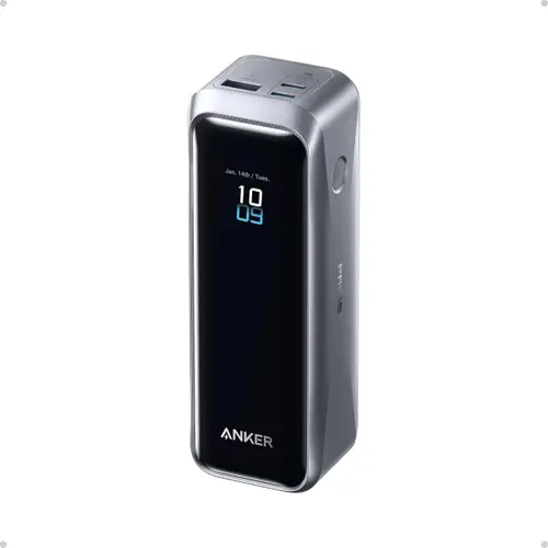 Baterie Externa Anker Prime, 20100mAh, 220W, QC + PD, 1 x USB-A - 2 x USB-C, A110BH11 (Negru)