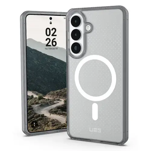 Husa telefon UAG Dot Series Magnetic pentru Samsung Galaxy S26 (Gri)