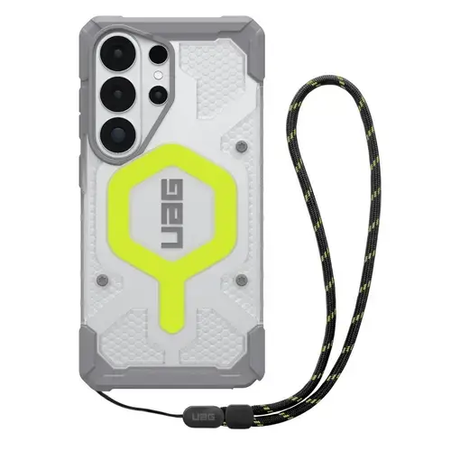 Husa telefon UAG Pathfinder Clear Magnetic pentru Samsung Galaxy S26 Ultra (Verde/Gri)