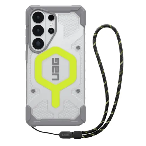Husa telefon UAG Pathfinder Clear Magnetic pentru Samsung Galaxy S26 Ultra (Verde/Gri)