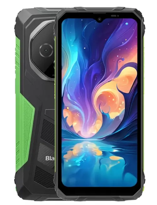 Telefon mobil Blackview FORT 1, Ecran IPS LCD 6.56inch, Procesor Unisoc Tiger T615 Octa-Core, 6GB RAM, 256GB Flash, Camera Duala 16 + 2 MP, Bluetooth, Wi-Fi, Android, 4G, Dual SIM (Negru/Verde)